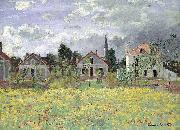 Claude Monet Maisons dArgenteuil oil painting